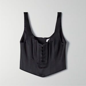 Babaton Aritzia Tempt Top -black size 2